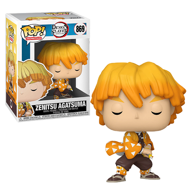 Funko Pop Demon Slayer Zenitsu Agatsuma 869