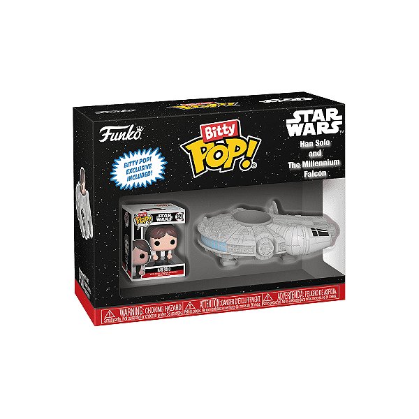Bitty Pop Ride Star Wars Han Solo Millennium Falcon