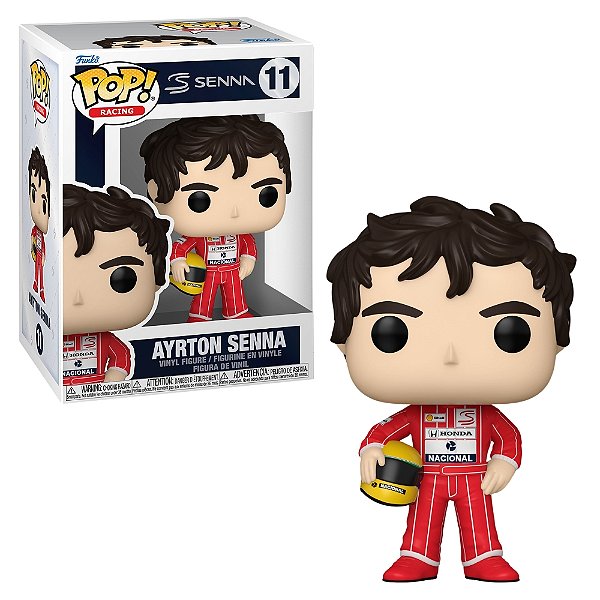 Funko Pop Ayrton Senna Racing McLaren