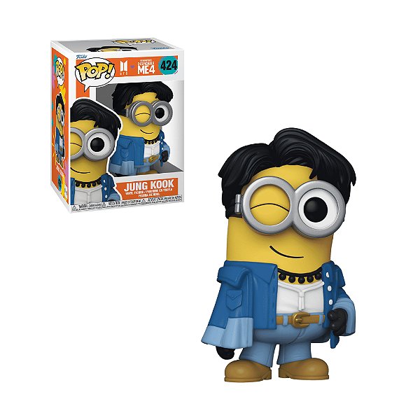 Funko Pop BTS & Illuminations Despicable ME4 Jung Kook 424