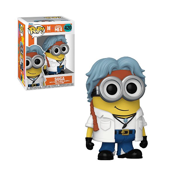 Funko Pop BTS & Illumination's Despicable ME4 Suga 420