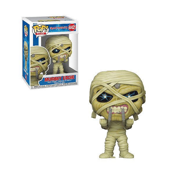 Funko Pop Iron Maiden Mummy Eddie 442