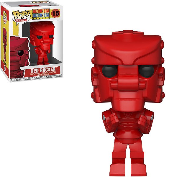 Funko Pop Rock'Em Sock'Em Robots Red Rocker 15