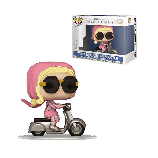 Funko Pop The White Lotus Tanya Mcquoid on Scooter 125