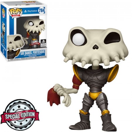 Funko Pop PlayStation Sir Daniel Fortesque 784 Exclusivo