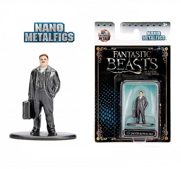 Colecao Nano Metalfigs Fantastic Beasts Jacob Kowalski - HP24