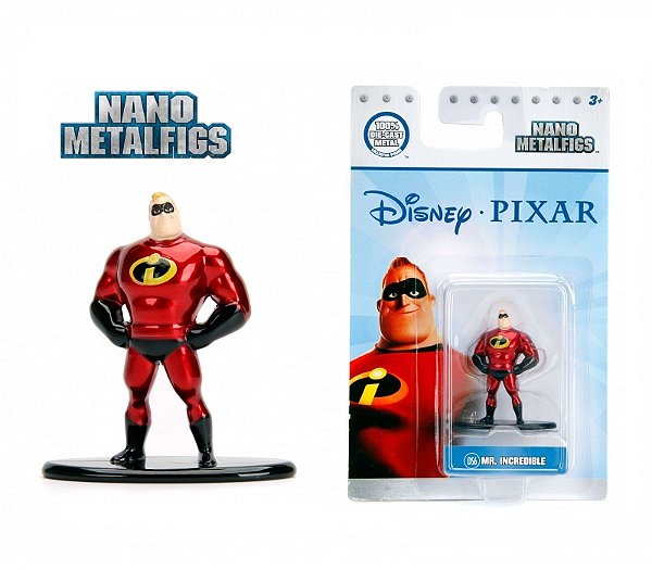 Colecao Nano Metalfigs Disney Pixar Mr- Incredible - DS6