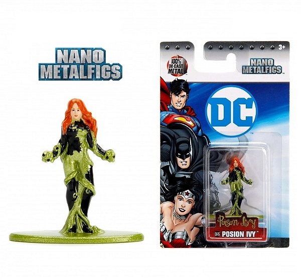 Colecao Nano Metalfigs DC Poison Ivy - DC45