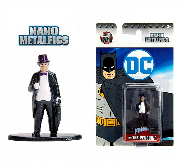 Colecao Nano Metalfigs DC The Penguin - DC49