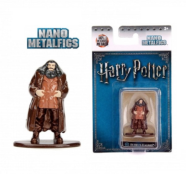 Colecao Nano Metalfigs Harry Potter Rubeus Hagrid - HP22
