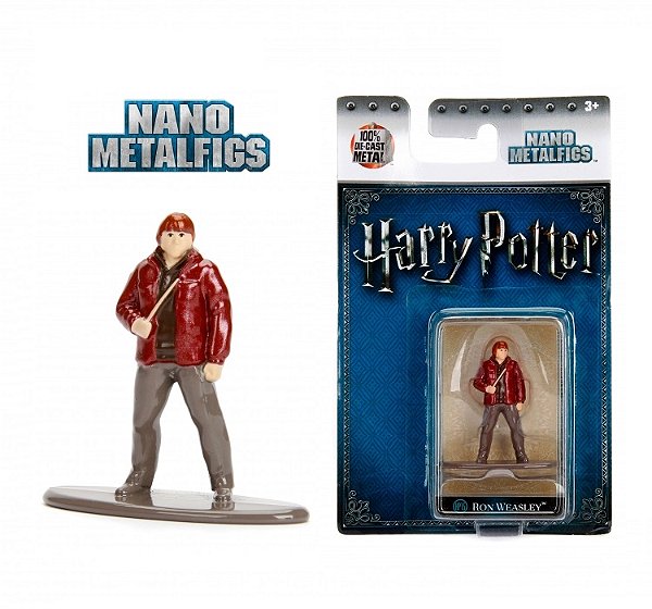Colecao Nano Metalfigs Harry Potter Ron Weasley - HP15