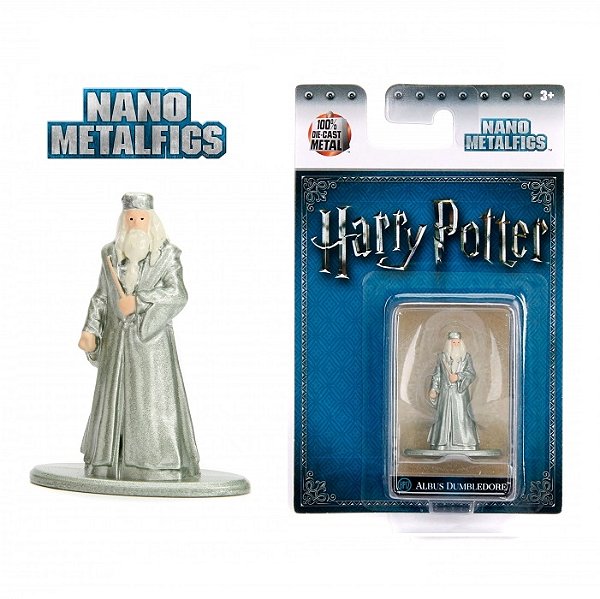 Colecao Nano Metalfigs Harry Potter Albus Dumbledore - HP17