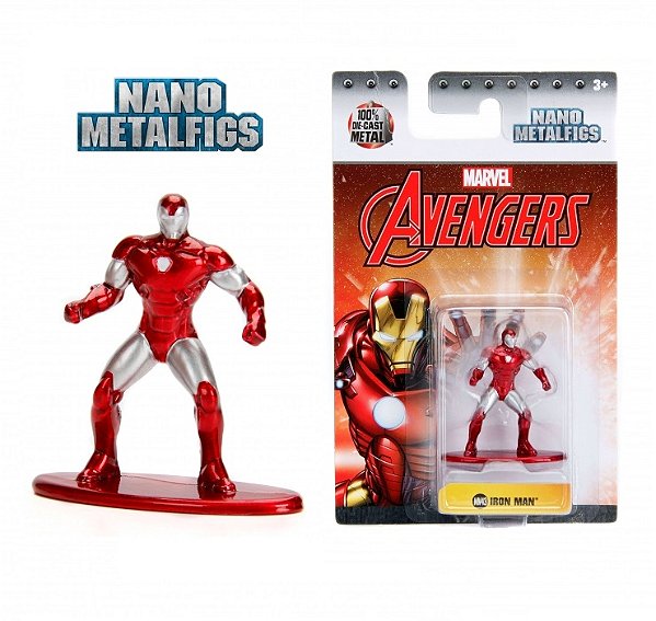 Colecao Nano Metalfigs Marvel Avengers Iron Man - MV43