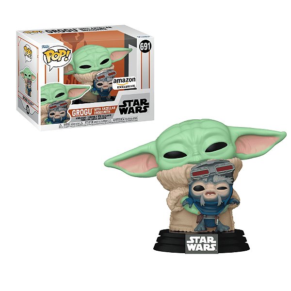 Funko Pop Star Wars Grogu with Anzellan Droidsmith 691