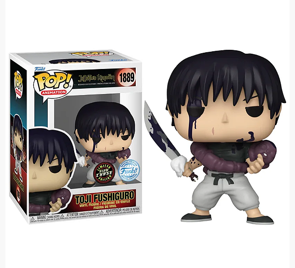 Funko Pop Plus Jujutsu Kaisen Toji Fushiguro 1889 - Chase