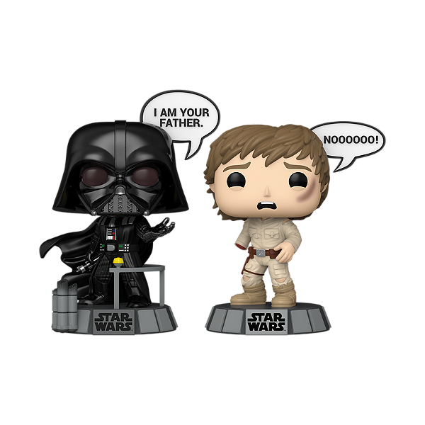 Funko Pop Star Wars Darth Vader Luke Skywalker 2Pack