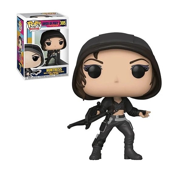 Funko Pop DC Birds of Prey Huntress 305 - Caixa Danificada