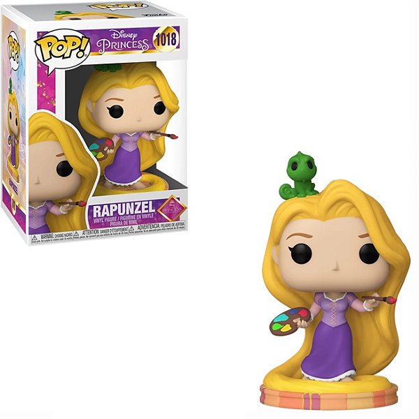 Funko Pop Disney Princess Rapunzel 1018 - Caixa Danificada
