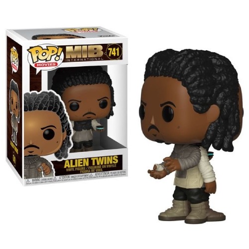 Funko Pop MIB International Alien Twins 741 - Caixa Danificada