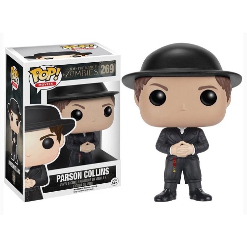 Funko Pop Pride Prejudice Zombies Parson Collins 269 - Caixa Danificada