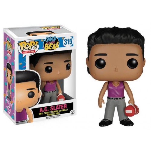 Funko Pop Saved By The Bell A.C.Slater 315 - Caixa Danificada