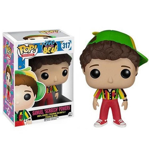 Funko Pop Saved By The Bell Samuel 'Screech' Powers 317 - Caixa Danificada