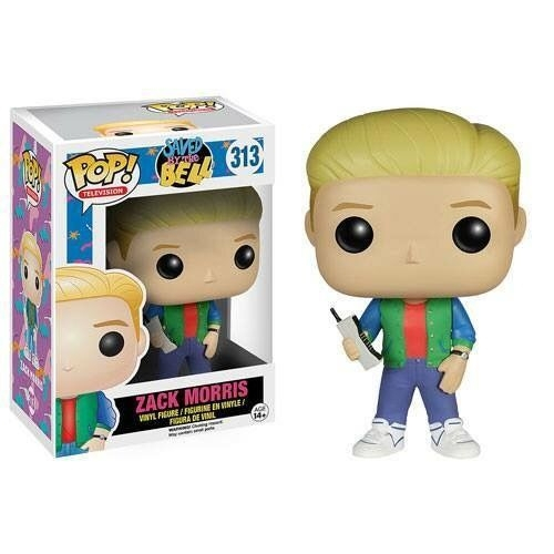 Funko Pop Saved By The Bell Zack Morris 313 - Caixa Danificada