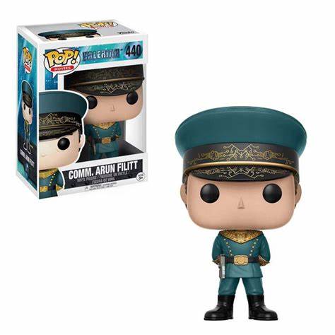 Funko Pop Valerian Comm. Arun Filitt 440 - Caixa Danificada