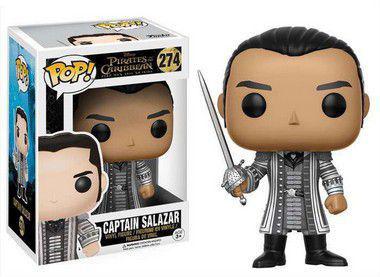 Funko Pop Disney Pirates of the Caribbean Captain Salazar 274 - Caixa Danificada