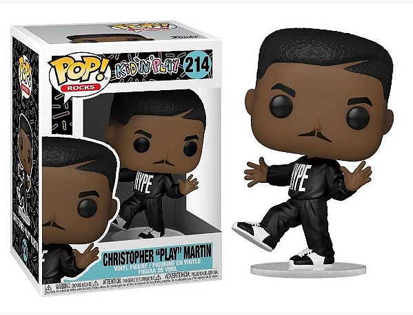 Funko Pop Kid'N'Play Christopher "Play" Martin 214 - Caixa Danificada
