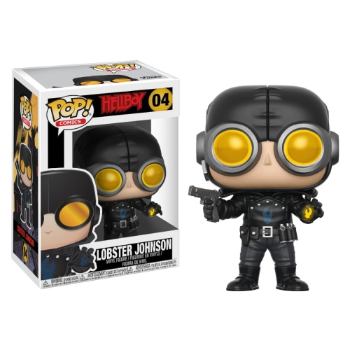 Funko Pop Hellboy Lobster Johnson 04 - Caixa Danificada