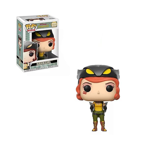 Funko Pop DC Comics Bombshells Hawkgirl 223 - Caixa Danificada
