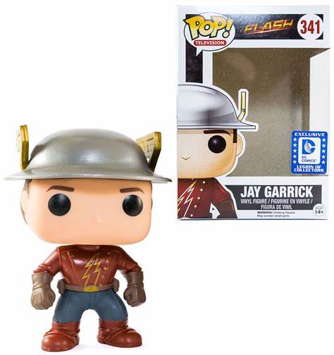 Funko Pop The Flash Jay Garrick (Exclusive) 341 - Caixa Danificada