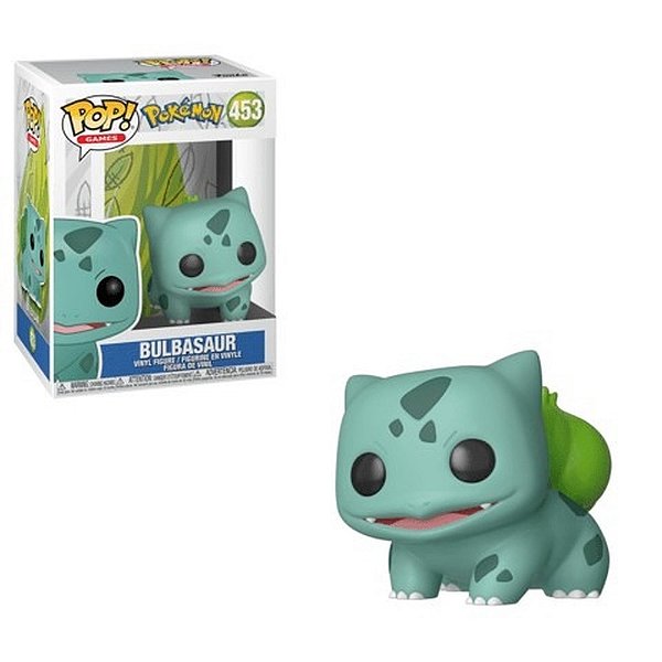 Funko Pop Pokemon Bulbasaur 453 - Caixa Danificada