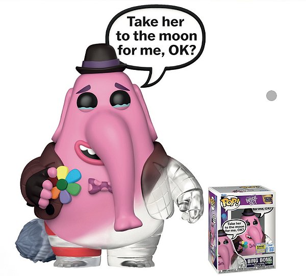 Funko Pop Disney Pixar Inside Out Bing Bong 1606 SDCC 25
