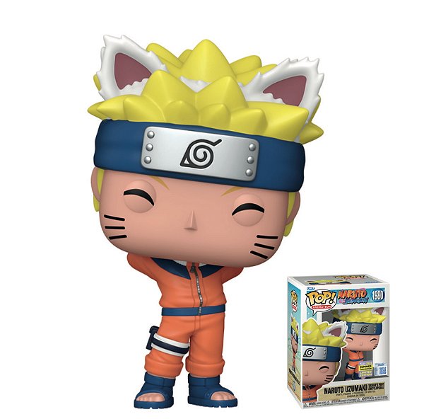Funko Pop Naruto Uzumaki Sasukes Paw Encyclopedia 1980 SDCC