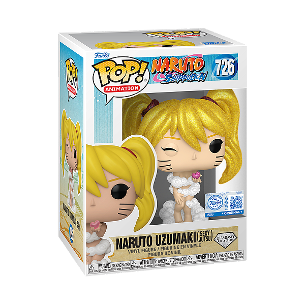 Funko Pop Naruto Uzumaki Sexy Jutsu 726 Diamond