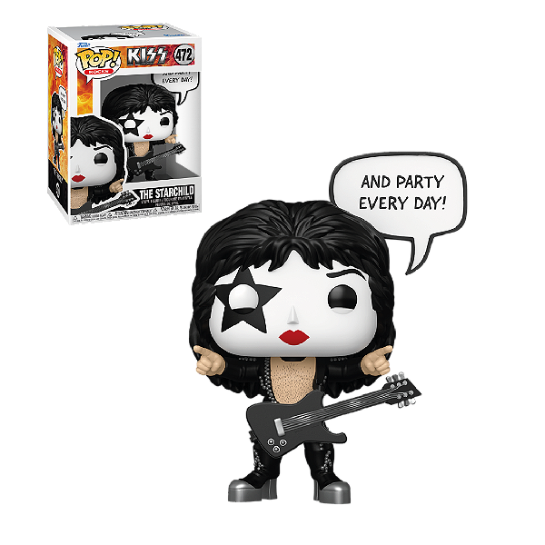 Funko Pop Rocks Kiss The StarChild 472
