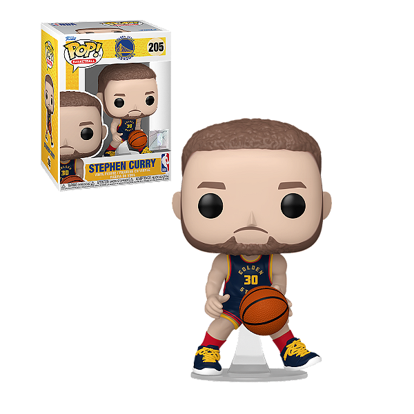 Funko Pop NBA Golden State Warriors Stephen Curry 205