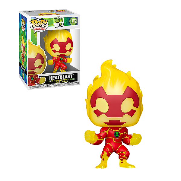Funko Pop Ben10 Heatblast 1772