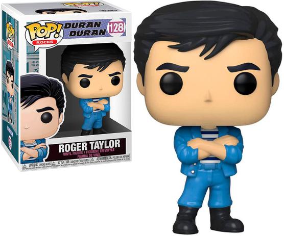 Funko Pop Duran Duran Roger Taylor 128 - Caixa Danificada