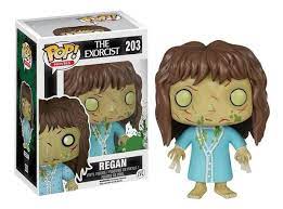 Funko Pop The Exorcist Regan 203 - Caixa Danificada