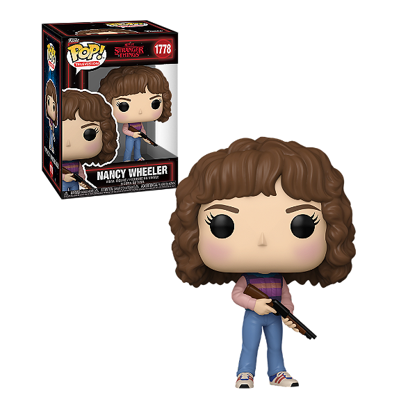 Funko Pop Stranger Things Nancy Wheeler 1778 - Caixa Danificada