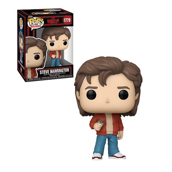 Funko Pop Stranger Things Steve Harrington 1779 - Caixa Danificada