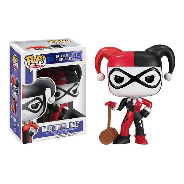 Funko Pop DC Super Heroes Harley Quinn With Mallet 45