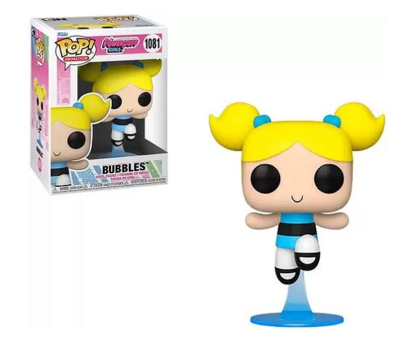 Funko Pop Powerpuff Girls Bubbles 1081 - Caixa Danificada