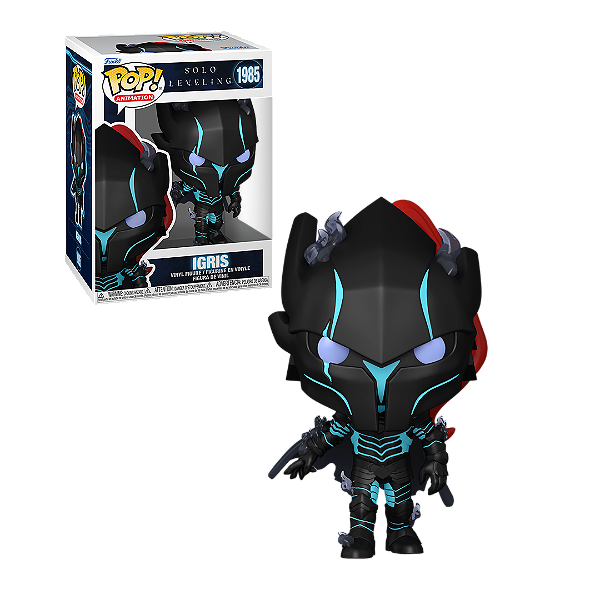 Funko Pop Solo Leveling Igris 1985 - Caixa Danificada