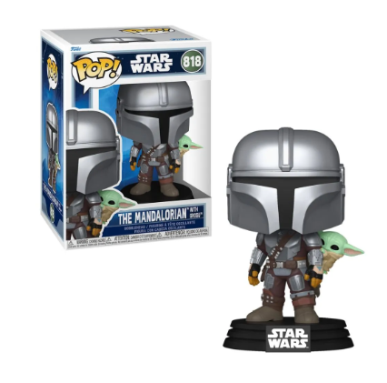 Funko Pop Star Wars The Mandalorian with Grogu 818