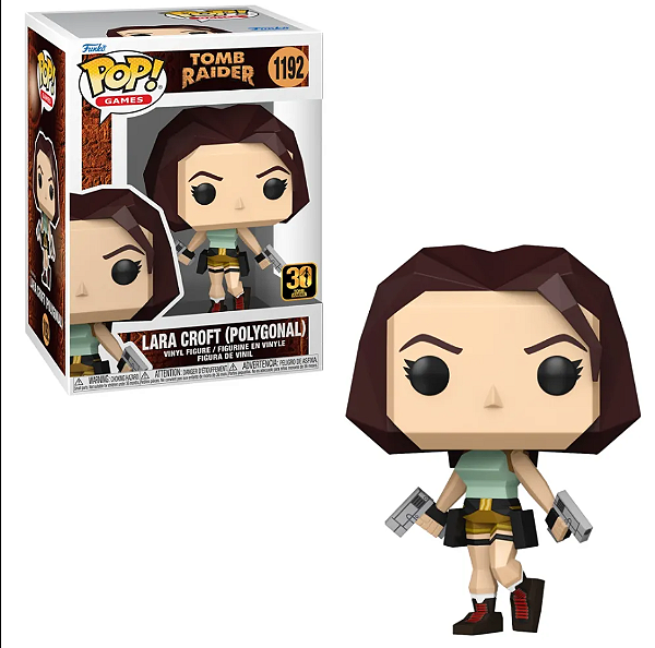 Funko Pop Tomb Raider Lara Croft (Polygonal) 1192