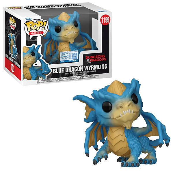 Funko Pop Dungeons & Dragons Blue Dragon Wyrmling 1199